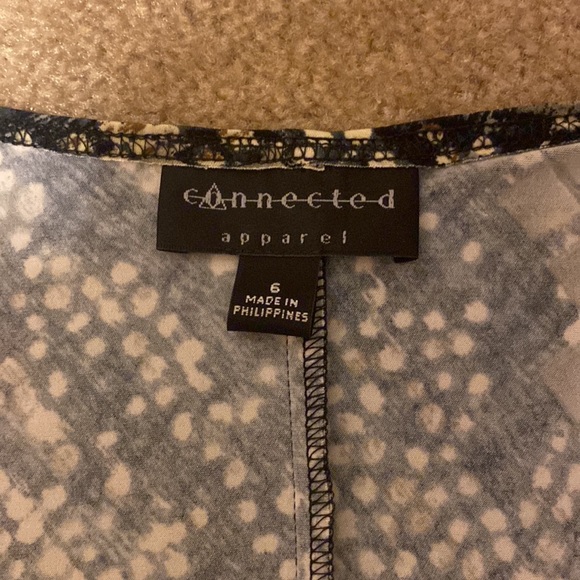 V Neck Dress 1/2 Sleeve - Picture 6 of 8